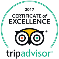 TripAdvisor Certificate of Excellence