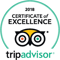 Trip Advisor Certificate of Excellence