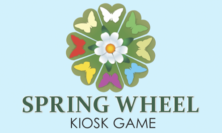 Spring Wheel Kiosk Game