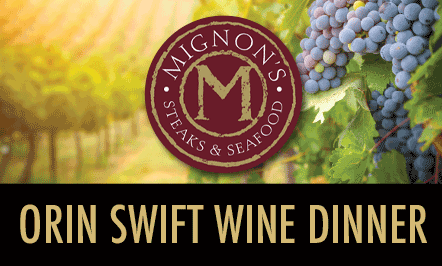 Orin Swift Wine Dinner