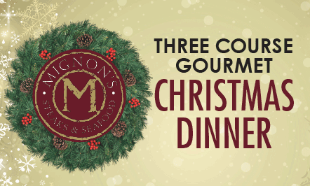 Three Course Gourmet Christmas Dinner