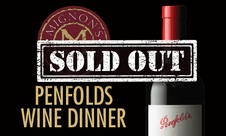 **SOLD OUT** Penfolds Wine Dinner