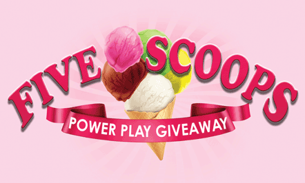 Five Scoops Power Play Giveaway