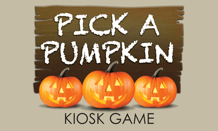 Pick A Pumpkin Kiosk Game