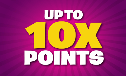 Up To 10X Points