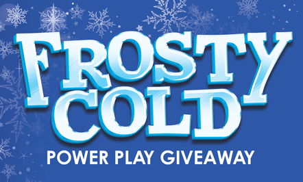 Frosty Cold Power Play Giveaway