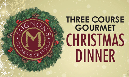 Three Course Gourmet Christmas Dinner