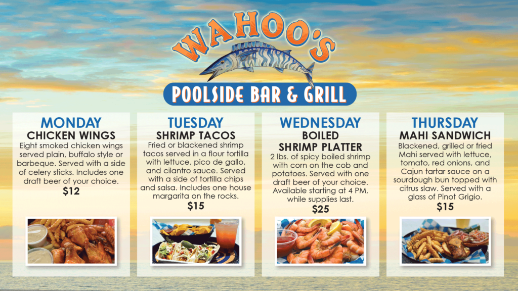 Wahoo’s Specials