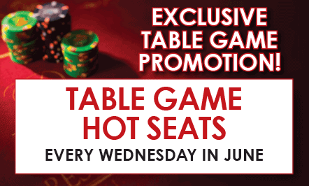Table Game Hot Seats