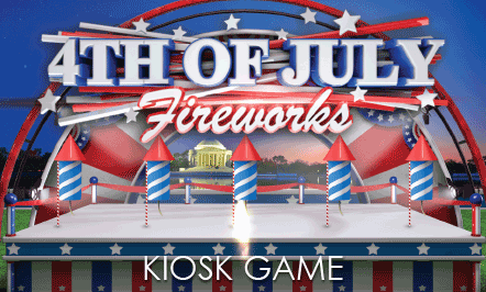 4th of July Fireworks Kiosk Game
