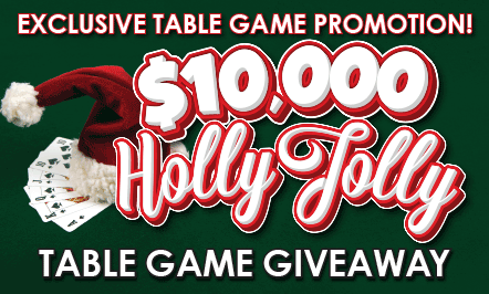 $10,000 Holly Jolly Table Game Giveaway
