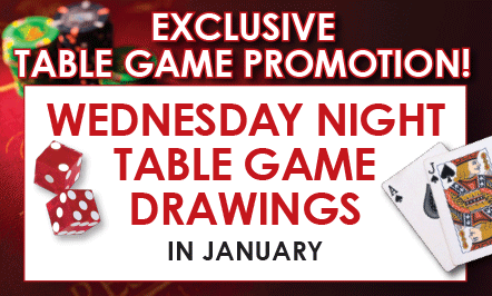 Wednesday Night Table Game Drawings