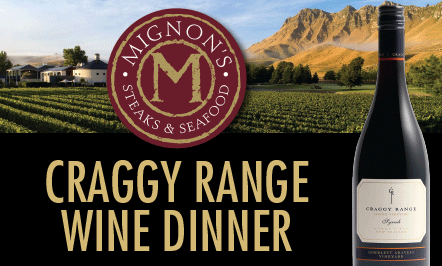 Craggy Range Wine Dinner